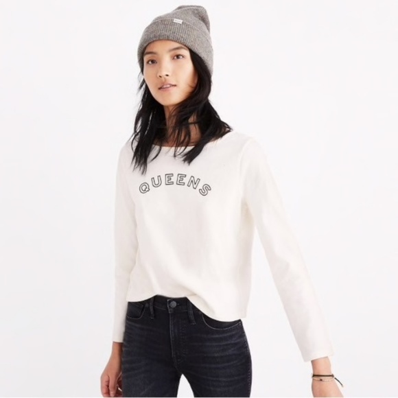 Madewell Tops - 🎉 HP 🎉 Madewell Queens Long Sleeve Tee